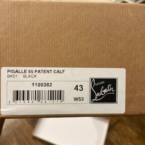 Pigallle 85 Patent Calf Black